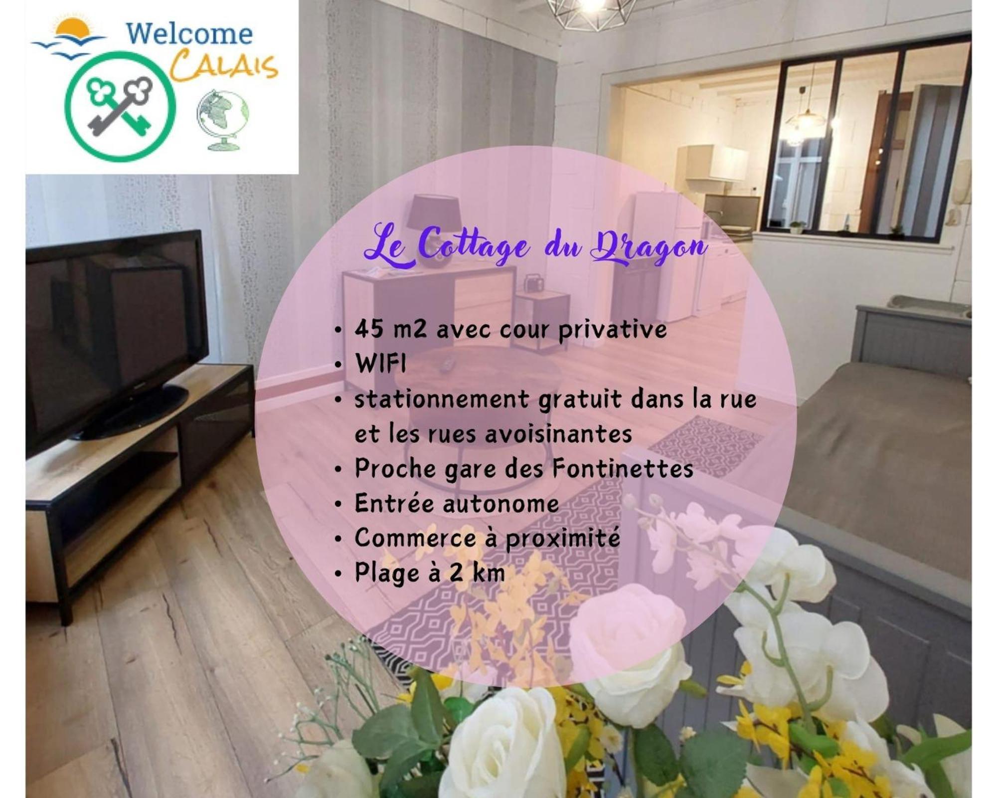 Welcome Calais Centre St Pierre Fontinettes Apartment Ngoại thất bức ảnh